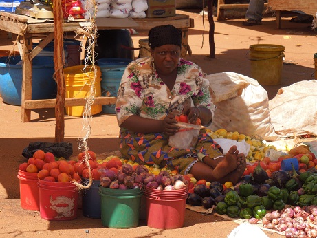 Woman at the market