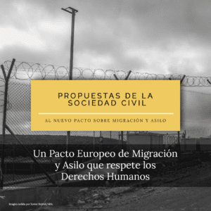 Pacto europeo de migración y asilo