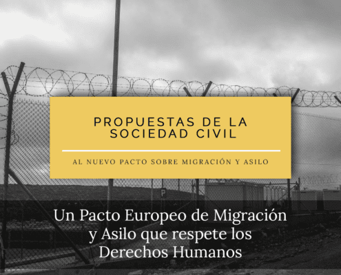 Pacto europeo de migración y asilo