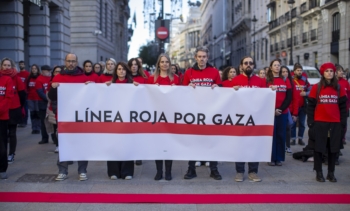 Línea Roja por Gaza Luis Soto / Alianza-ActionAid