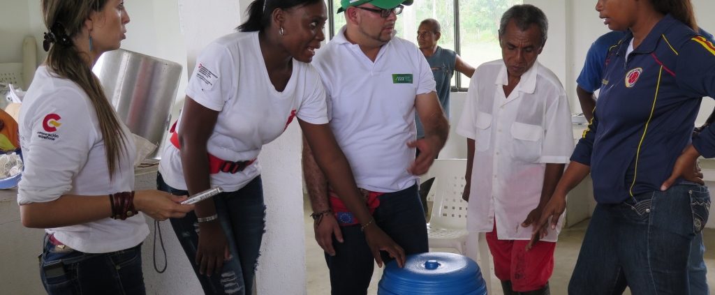 ayuda humanitaria en Colombia