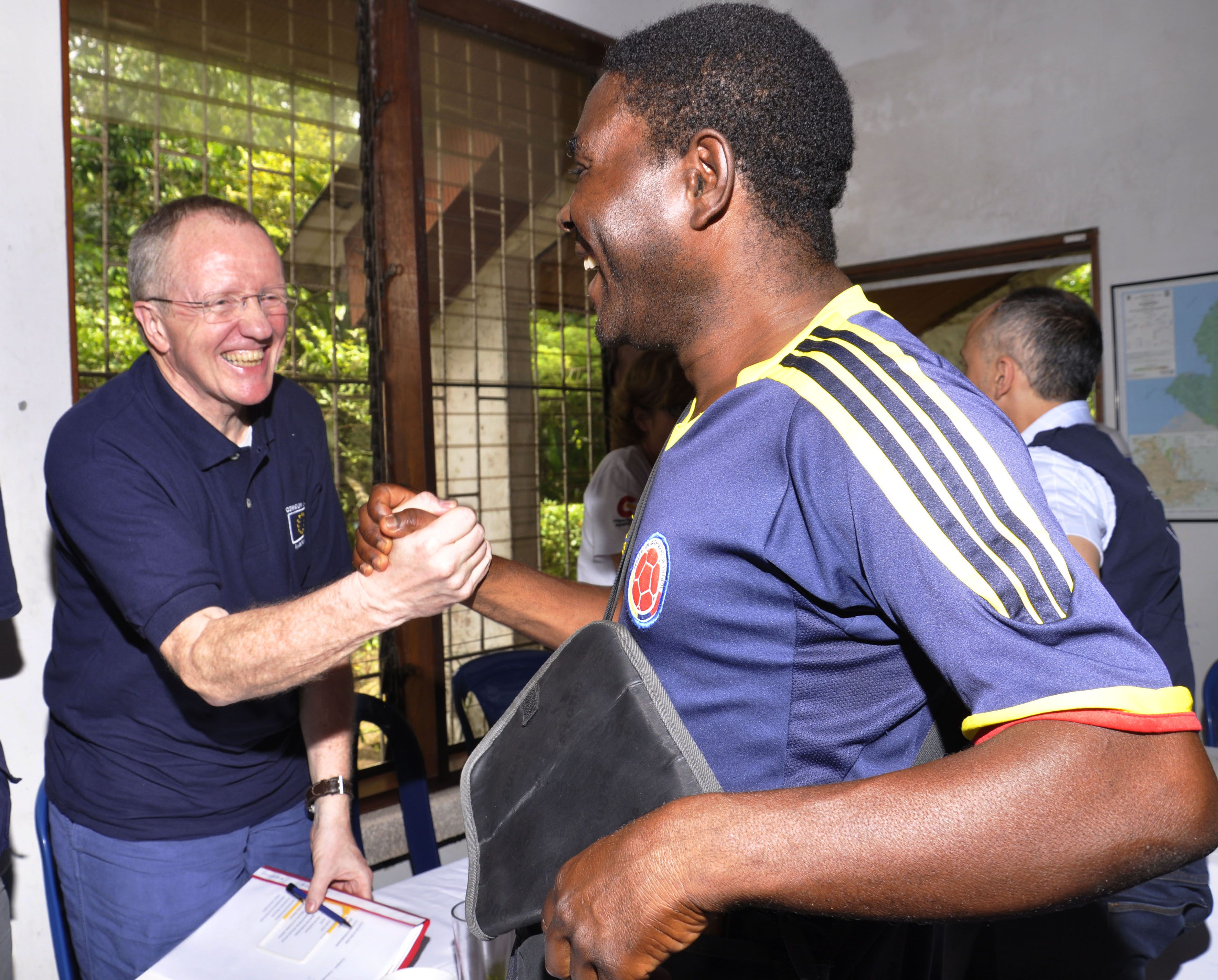 Claus Sorensen en Tumaco