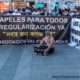 Imagen manifestaciones a favor de la regularización. CC Rafael Muñoz