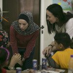 Visitando a mujeres refugiadas en Jordania