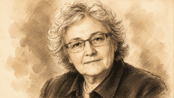 Soledad Gallego patrona Alianza por la Solidaridad. Imagen creada con Chat GPT a partir de una fotografía