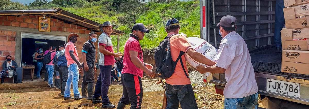 Colombia apoyo contra la covid-19