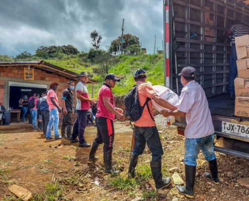 Colombia apoyo contra la covid-19