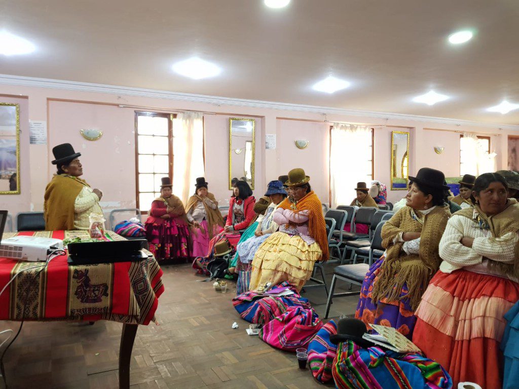 Mujeres de Pucarani