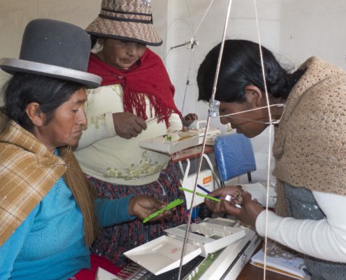 Mujeres trabajadoras sindicalistas Bolivia