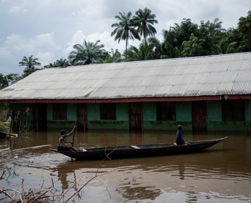 Inundaciones países costeros Nigeria