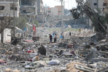 Alto el fuego en Gaza
