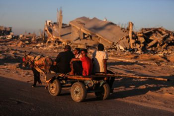 Suspendida la ayuda humanitaria en Rafah