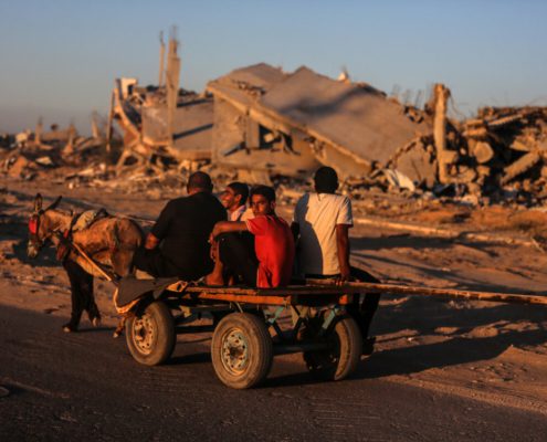 Suspendida la ayuda humanitaria en Rafah