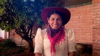 Martina, lideresa boliviana a favor de los derechos de las mujeres