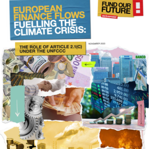 Financiación UE de la crisis climática