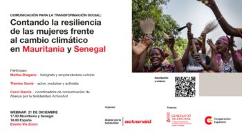 resiliencia de las mujeres frente al cambio climático