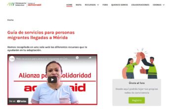 web apoyo personas migrantes