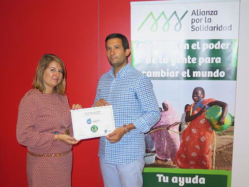Alianza por la Solidaridad hace entrega del diploma de empresa aliada a la Fundación Esperanza Pertusa