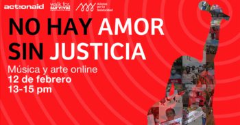 cartel no hay amor sin justicia