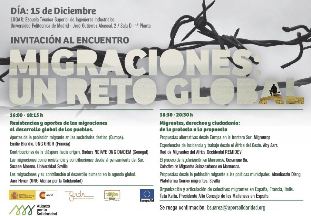 jornada Migraciones: un reto global