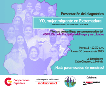mujer migrante en Extremadura