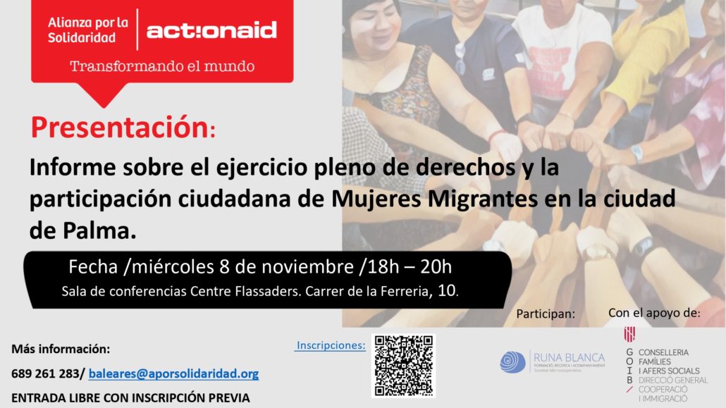 mujeres migrantes en Palma