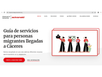 personas migrantes en Cáceres