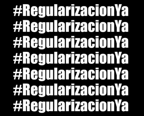 Apoyamos al movimiento #RegularizaciónYa