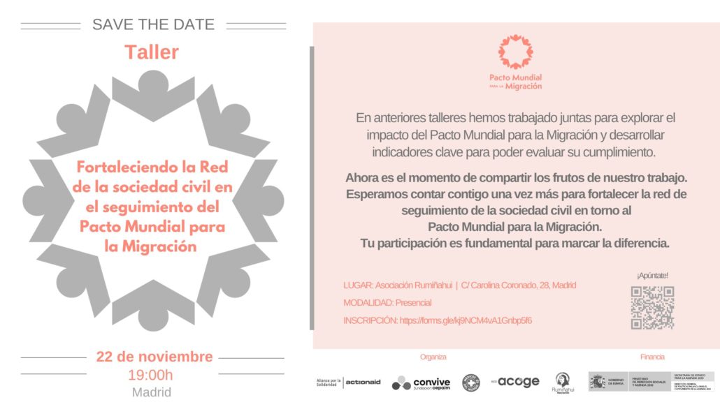Pacto Mundial para la Migración en Madrid