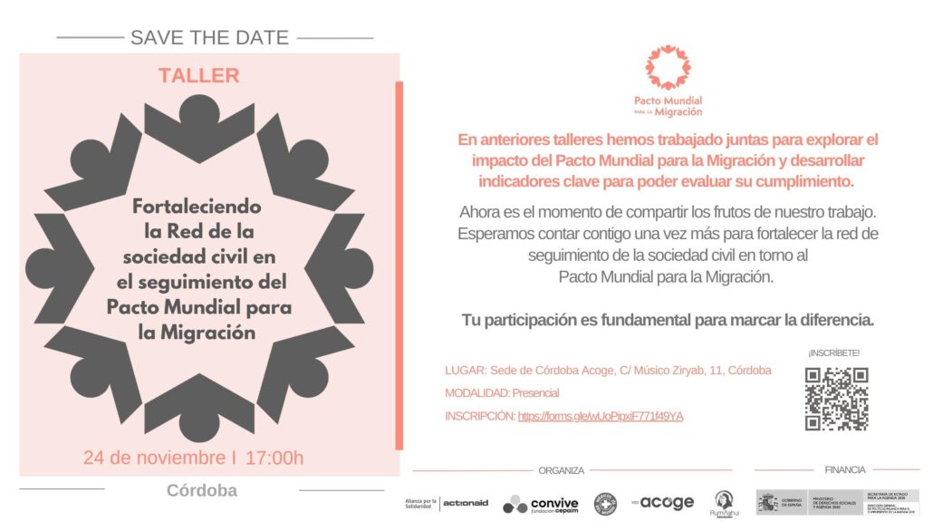 Pacto Mundial para la Migración en Córdoba