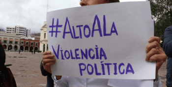 violencia politica